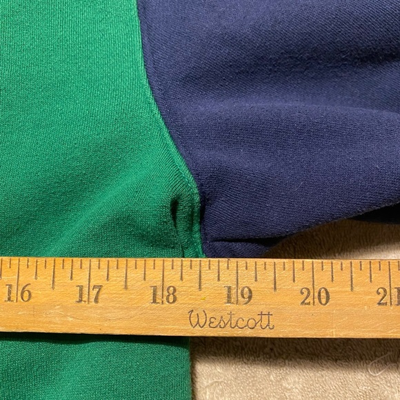 Nike air Jordan blue and green sweatshirt hoodie size medium - Picture 5 of 6